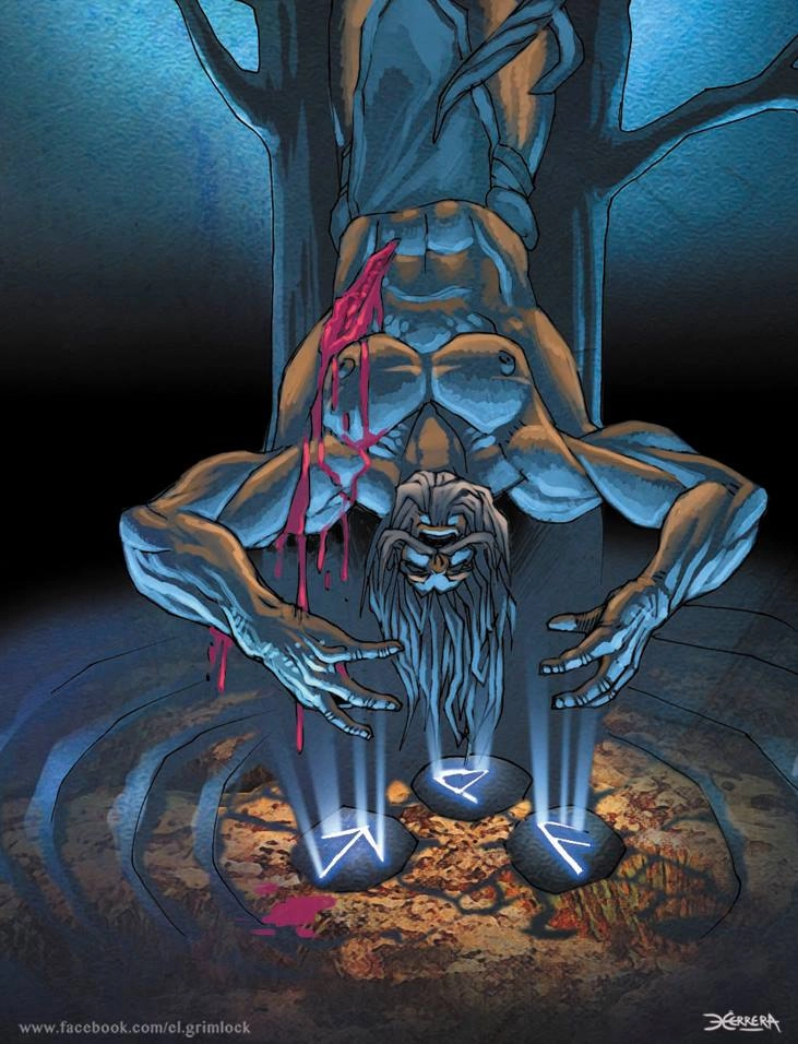 Ilustración de la baraja abominación